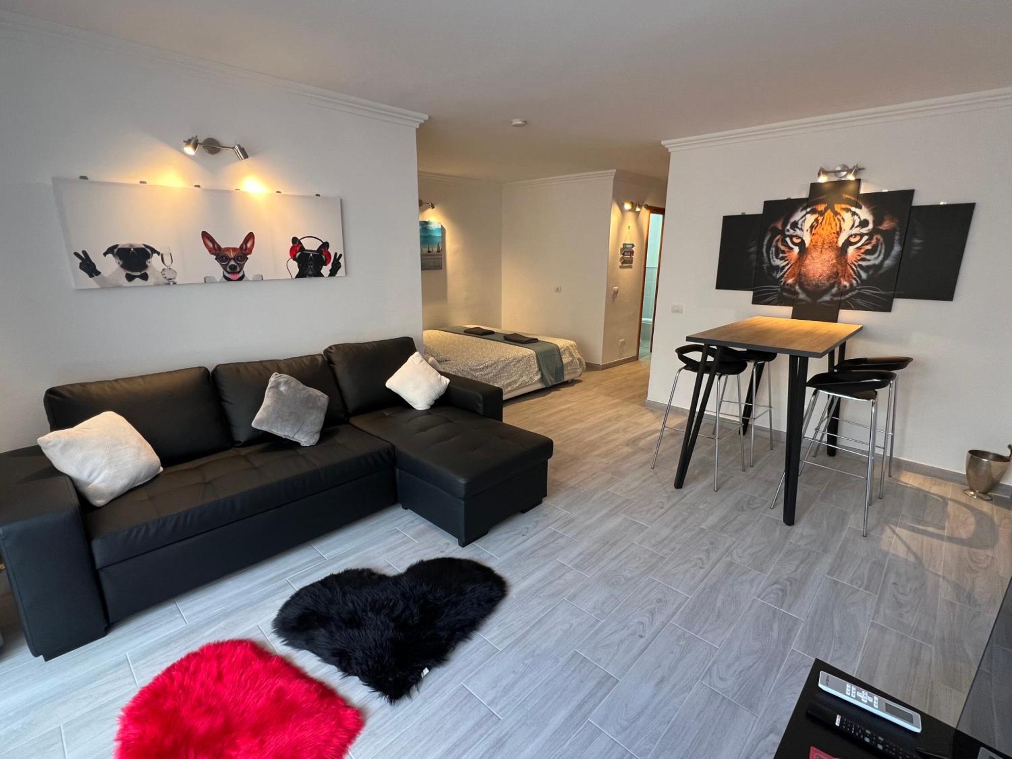 Air Conditioning, Private Parking And Fully Equipped Kitchen In Hotel Room In Golf Del Sur, Tenerife Сан Мигел де Абона Екстериор снимка